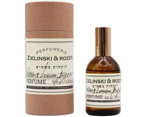 Парфюмерная вода Zielinski & Rozen "Vetiver & Lemon, Bergamot" 100 ml  