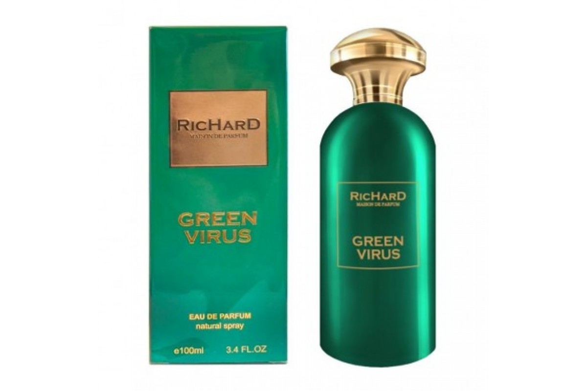Richard green. Richard Green virus 100 ml. Christian Richard Green virus, 100 мл. Green virus Richard духи. Richard Green virus жен парфюмерная вода 10мл.