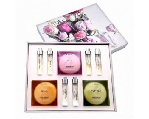 Подарочный набор Byredo la Multi-Selection Nomade Set Parfum & Soap 6Х12ML + 3Х150gr.