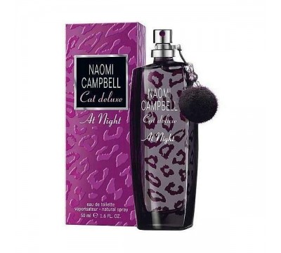 Туалетная вода Naomi Campbell "Cat Deluxe at Night", 75 ml